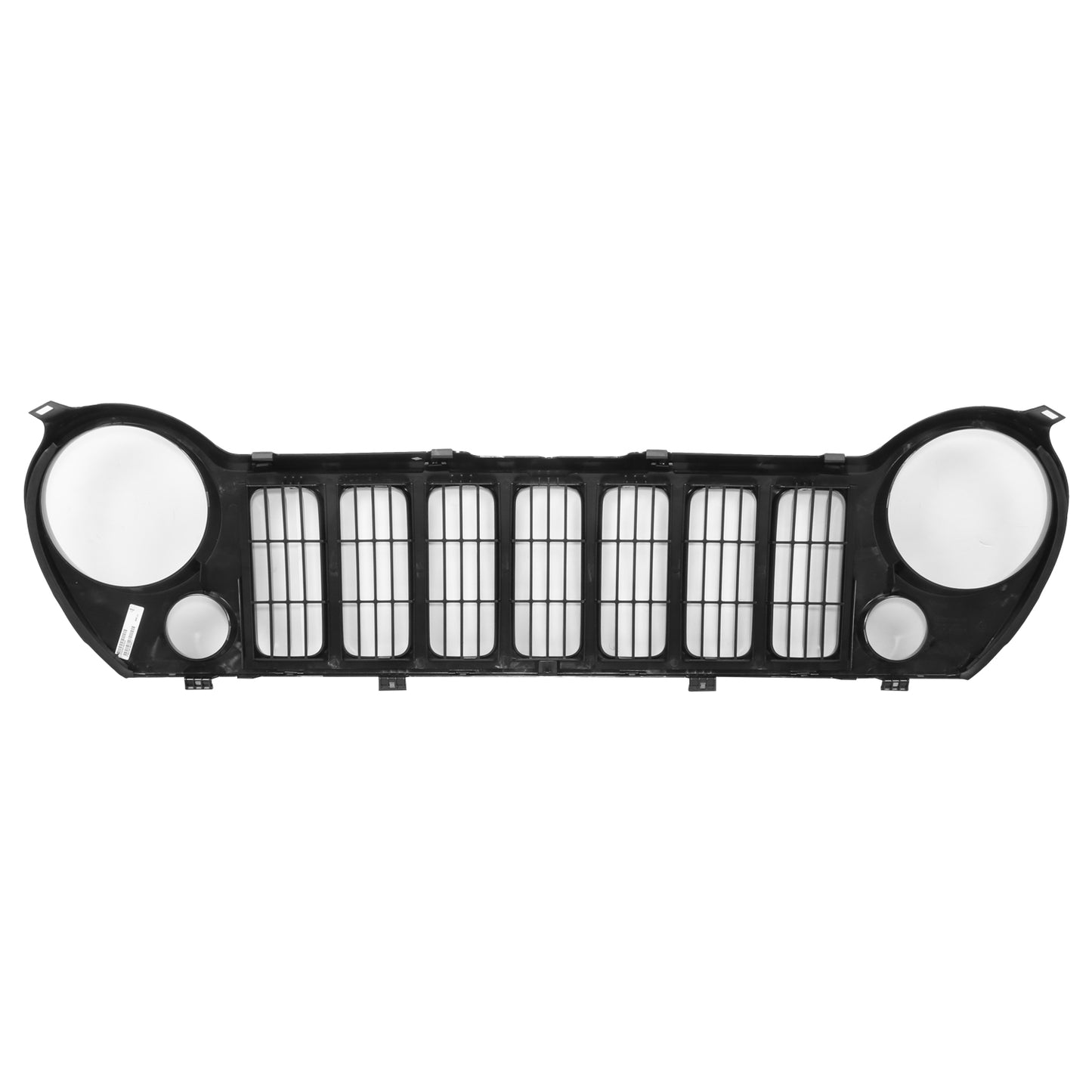 PARRILLA GRILLE - JP LIBRTY '02-'07/ GRILLE ASS'Y 05-07/ BLACK W/BLACK MOULDING/ W/FOG LAMP H. (SPORT)//PARTS.NO,CH1200291//OEM NO,5JJ86ZZZAF