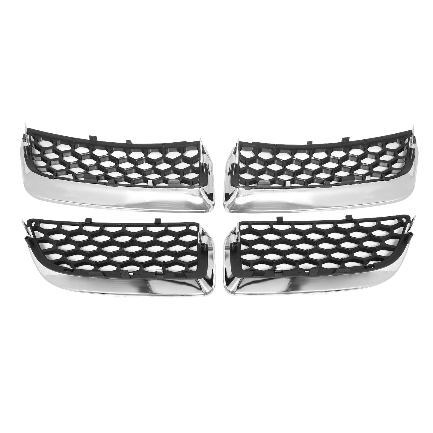 PARRILLA GRILLE - DG STRATS '01-'06/ GRILLE ASS'Y 04-06/ MAT-BLACK/ W/CHROME INNER FRAME