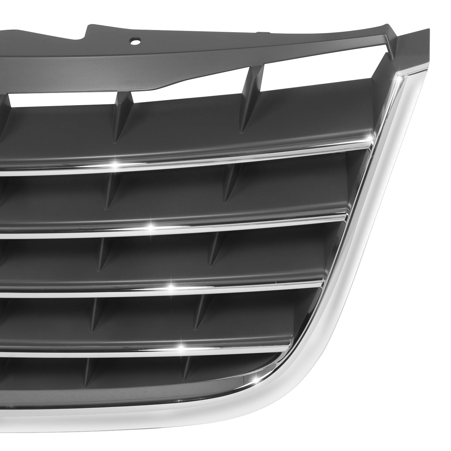 PARRILLA GRILLE - DG CRVN/VYGR&TOW&COUTY'08-'10/ GRILLE ASS'Y/ CHROME/DARK-GRAY/ (TOWN )//PARTS.NO,CH1200309//OEM NO,5113228AA