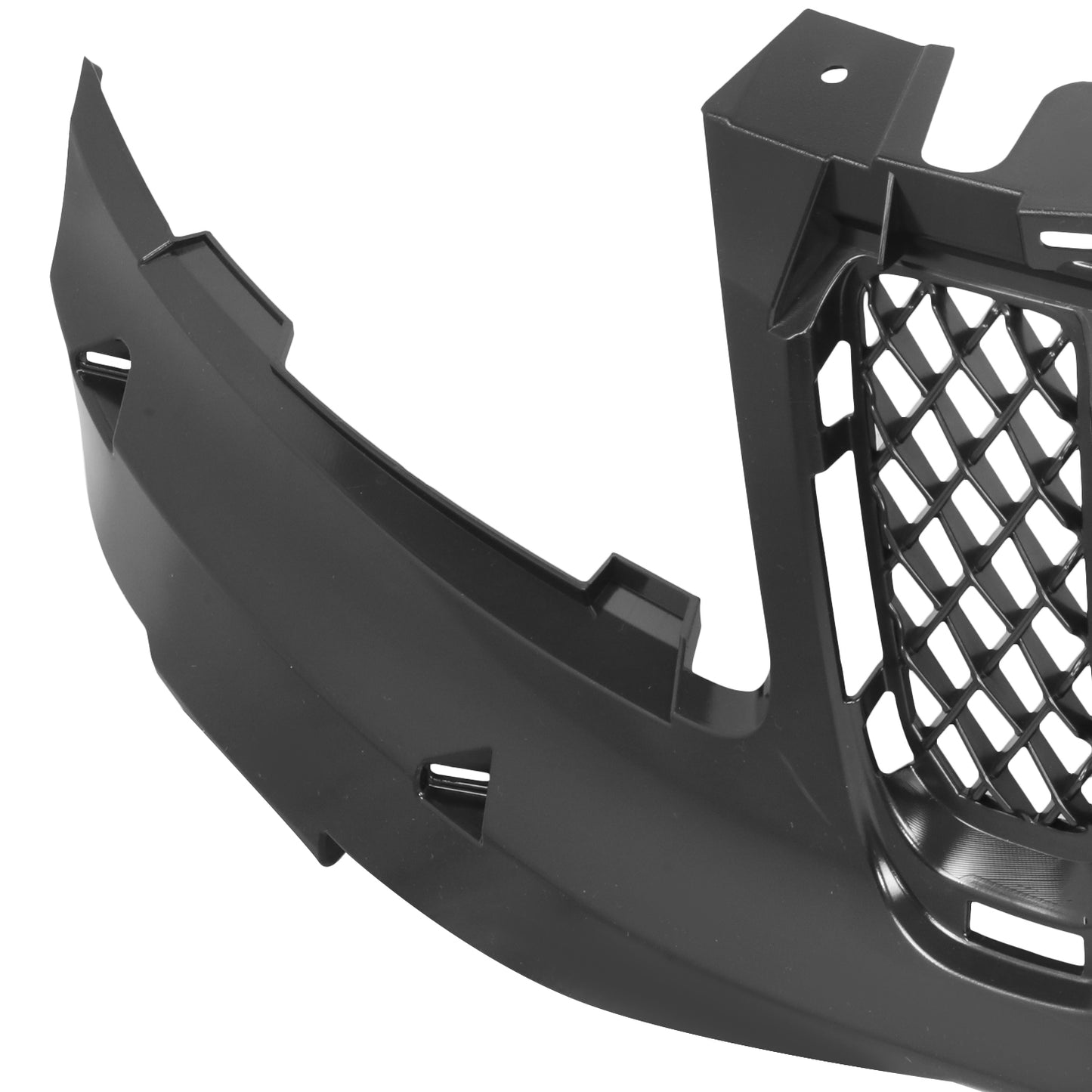 PARRILLA GRILLE - JP COMPS '11-'17/ GRILLE ASS'Y/ W/MAT-BLACK//PARTS.NO,CH1200344//OEM NO,68109866AA
