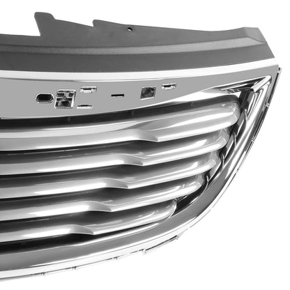PARRILLA GRILLE - DG CRVN/VYGR&TOW&COUTY 11-20/ GRILLE ASS'Y 11-16/ MAT-BLACK W/CHROME FRAME/ (TOWN)//PARTS.NO,CH1200350//OEM NO,68100692AB