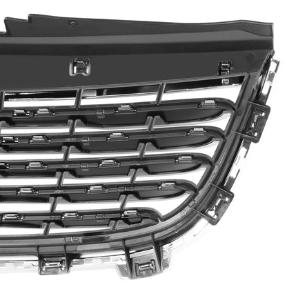 PARRILLA GRILLE - DG CRVN/VYGR&TOW&COUTY 11-20/ GRILLE ASS'Y 11-16/ MAT-BLACK W/CHROME FRAME/ (TOWN)//PARTS.NO,CH1200350//OEM NO,68100692AB