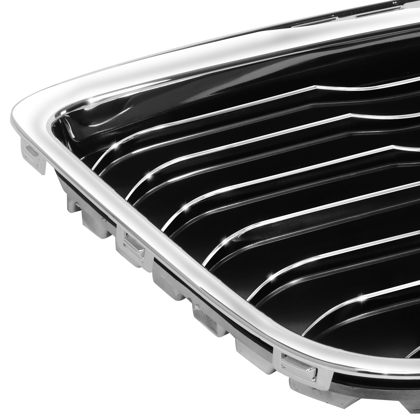 PARRILLA GRILLE - CR 300C 11-14/15-22/ GRILLE ASS'Y 11-14/ CHROME/BLACK (CODE MF5)/ W/O PEDESTRIAN PROTECTION//PARTS.NO,CH1200351//OEM NO,68127942AE