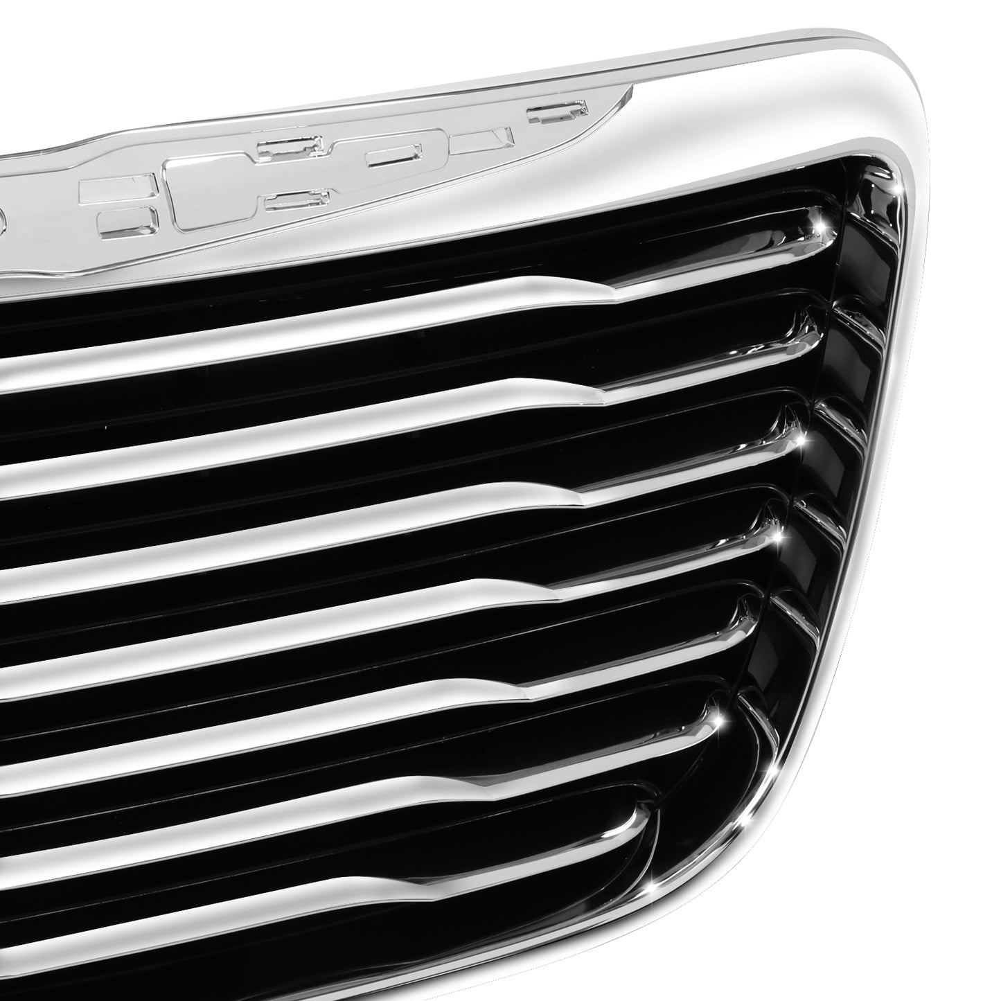 PARRILLA GRILLE - CR 300C 11-14/15-22/ GRILLE ASS'Y 11-14/ CHROME/BLACK (CODE MF5)/ W/O PEDESTRIAN PROTECTION//PARTS.NO,CH1200351//OEM NO,68127942AE