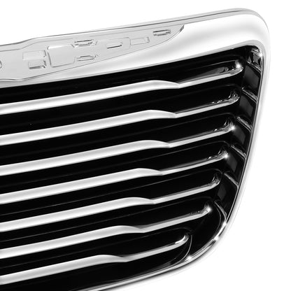 PARRILLA GRILLE - CR 300C 11-14/15-22/ GRILLE ASS'Y 11-14/ CHROME/BLACK (CODE MF5)/ W/O PEDESTRIAN PROTECTION//PARTS.NO,CH1200351//OEM NO,68127942AE