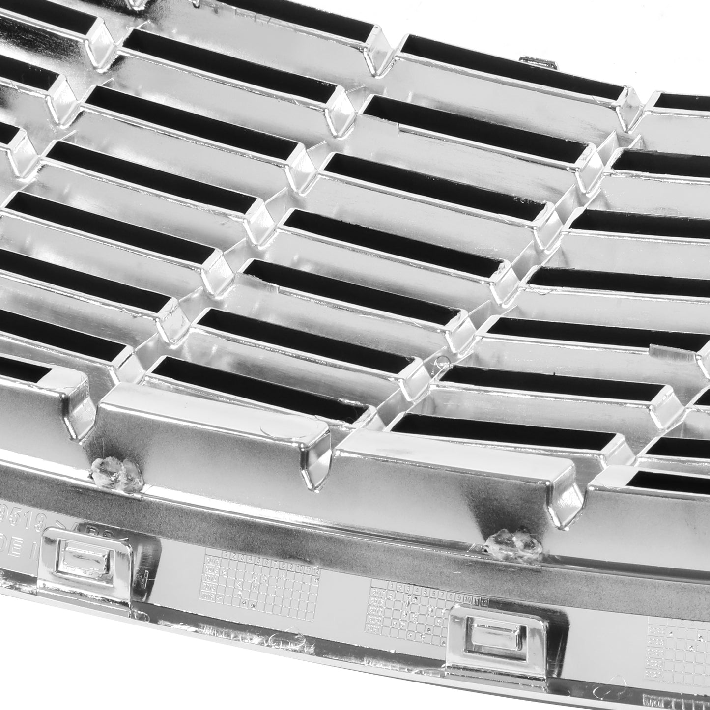 PARRILLA GRILLE - CR 300C 11-14/15-22/ GRILLE ASS'Y 11-14/ CHROME/BLACK (CODE MF5)/ W/O PEDESTRIAN PROTECTION//PARTS.NO,CH1200351//OEM NO,68127942AE