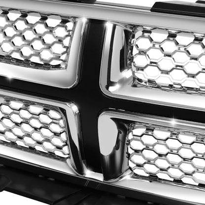 PARRILLA GRILLE - DG DURAGO '11-'13/ GRILLE ASS'Y/ CHROME/BLACK/ DEALER INSTALLED