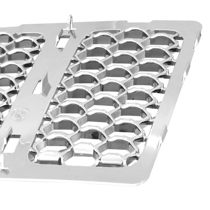PARRILLA GRILLE - JP GRAND CHRKEE 14-16/17-21/ GRILLE ASS'Y 14-16/ CHROME W/CHROME MOULDONG/ (SUMMIT)(HONYCOMB STYLE)