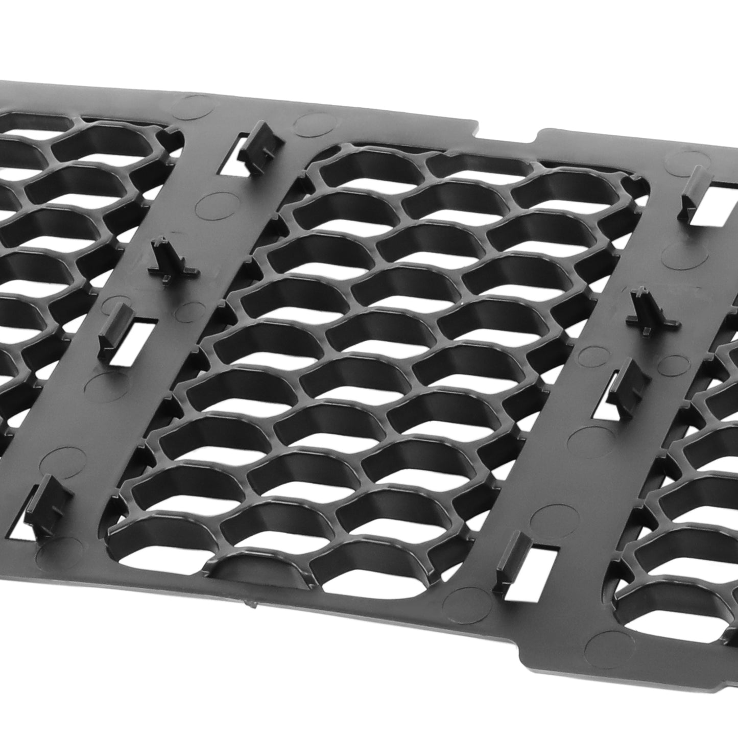 PARRILLA GRILLE - JP GRAND CHRKEE 14-16/17-21/ GRILLE ASS'Y 14-16/ MAT-BLACK (OVERLAND)/ (HONYCOMB STYLE)//PARTS.NO,CH1200377//OEM NO,68143074AD