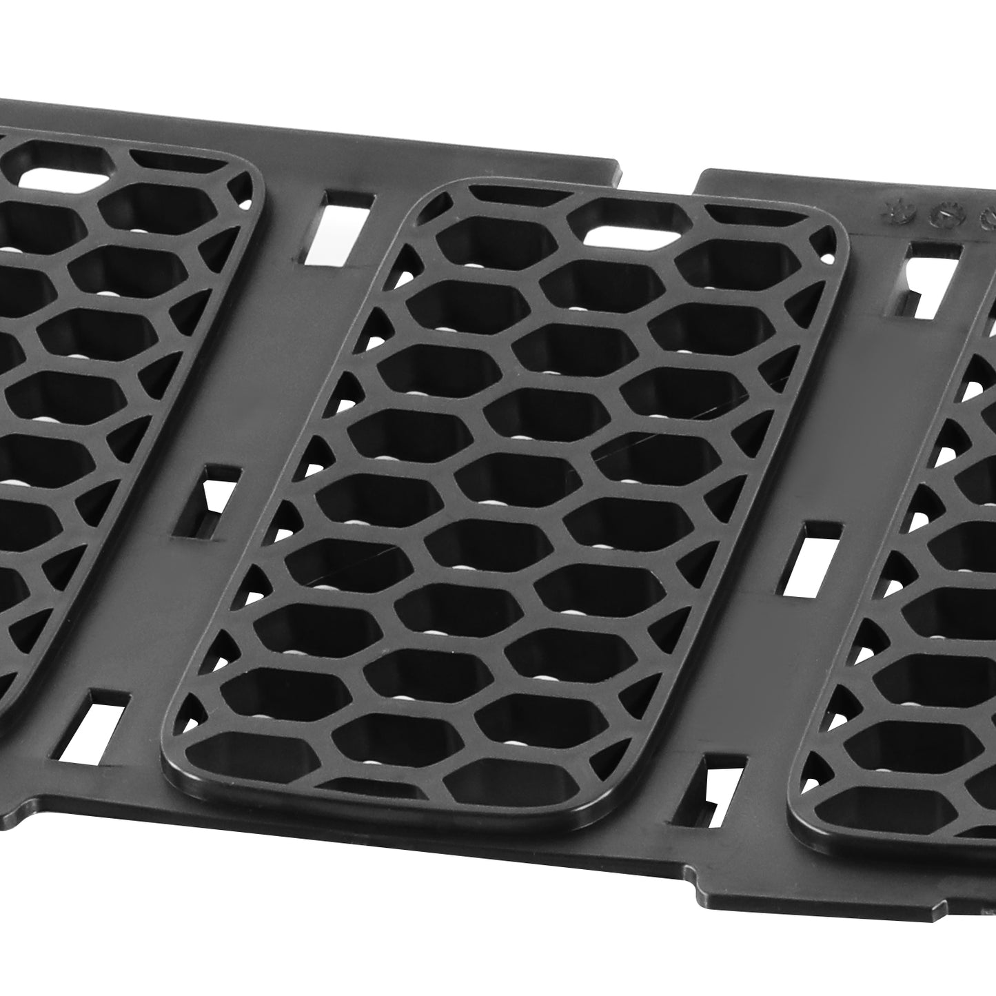 PARRILLA GRILLE - JP GRAND CHRKEE 14-16/17-21/ GRILLE ASS'Y 14-16/ MAT-BLACK (OVERLAND)/ (HONYCOMB STYLE)//PARTS.NO,CH1200377//OEM NO,68143074AD