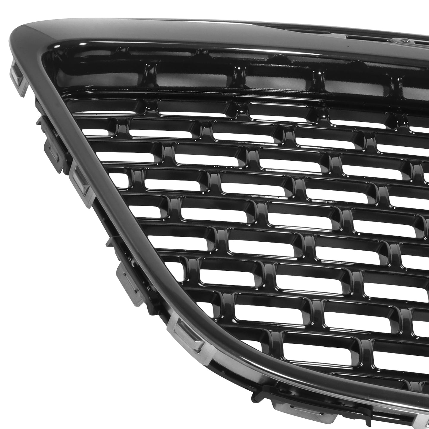 PARRILLA GRILLE - CR 300C 11-14/15-22/ GRILLE ASS'Y 11-14/ CHROME/BRIGHT BLACK/ (CODE MC7)//PARTS.NO,CH1200383//OEM NO,1SF04SZRAA