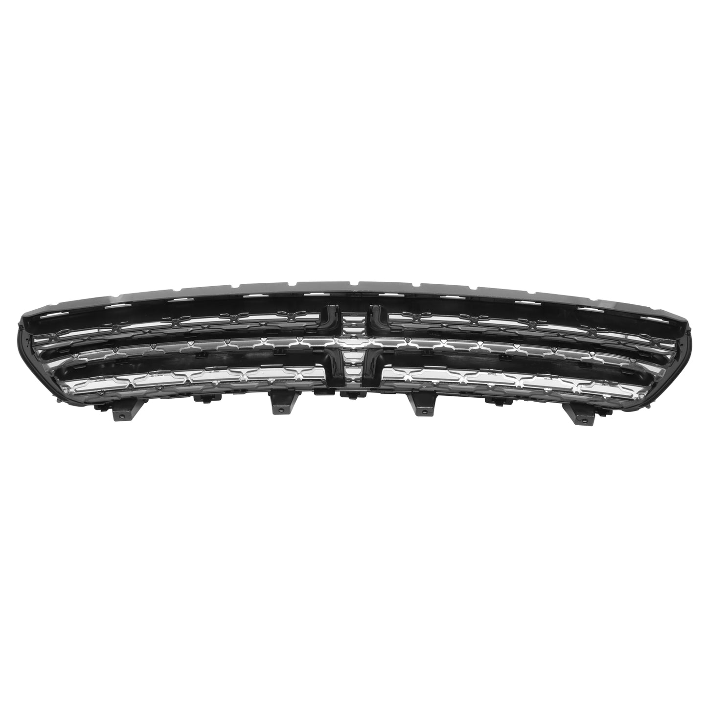 PARRILLA GRILLE - DG CHARGR 15-17/18-22/ GRILLE ASS'Y 15-22/ MAT-BLACK W/PRIMED MOULDING/ (W/O HOOD SCOOP)