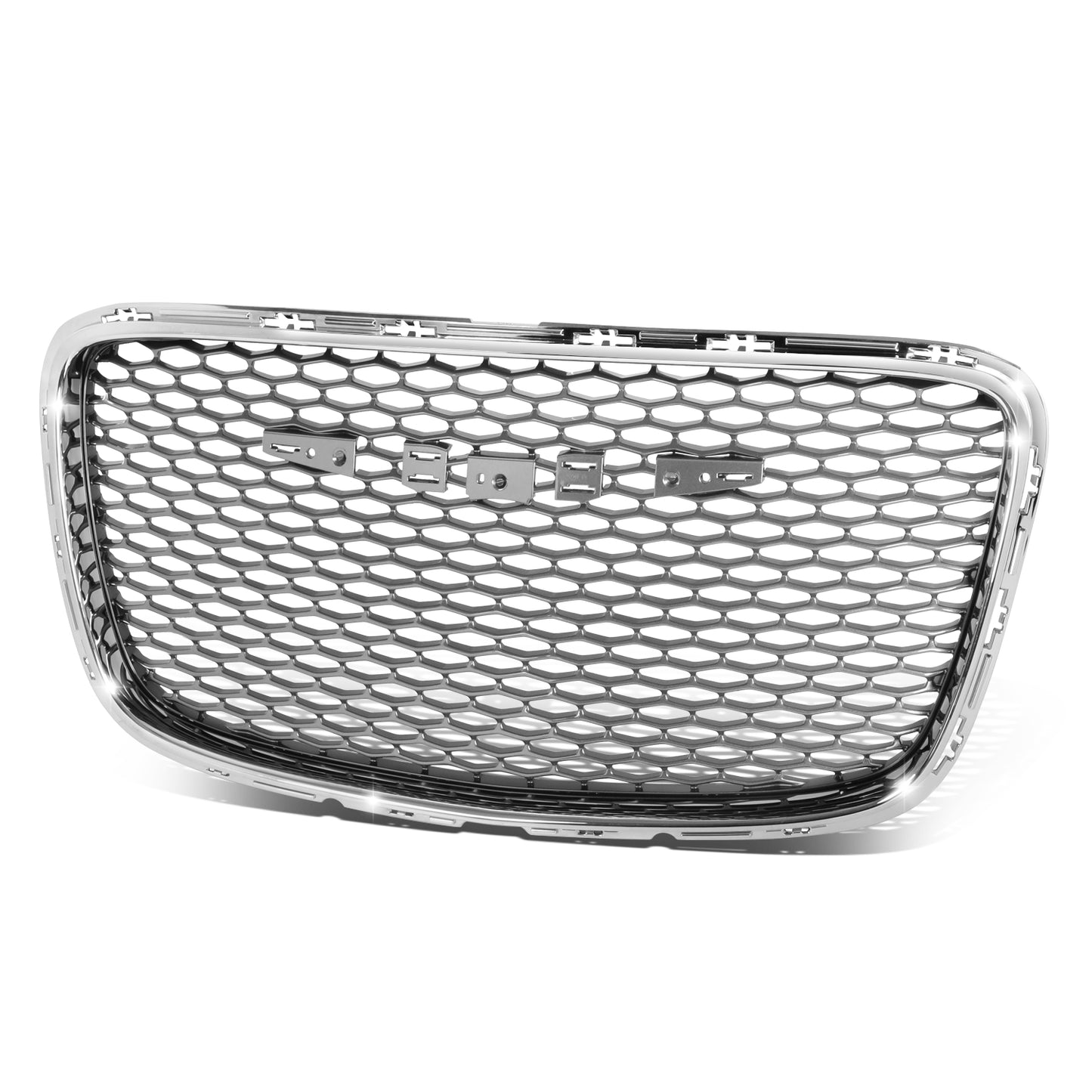 PARRILLA GRILLE - CR 300C 11-14/15-22/ GRILLE ASS'Y 15-22/ PAINTED SIVER GRAY/ W/CHROME FRAME (TYPE 1)//PARTS.NO,CH1200394//OEM NO,5SW16LAUAE