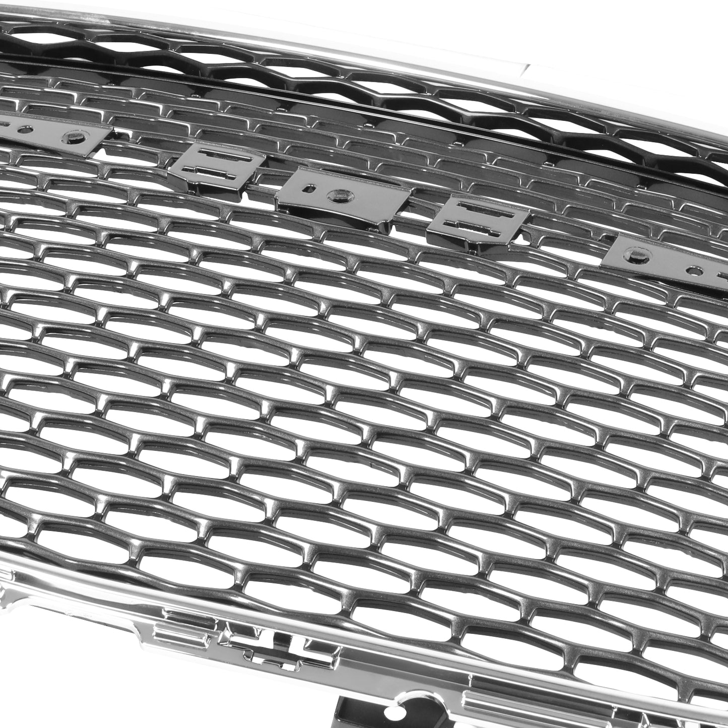 PARRILLA GRILLE - CR 300C 11-14/15-22/ GRILLE ASS'Y 15-22/ PAINTED SIVER GRAY/ W/CHROME FRAME (TYPE 1)//PARTS.NO,CH1200394//OEM NO,5SW16LAUAE