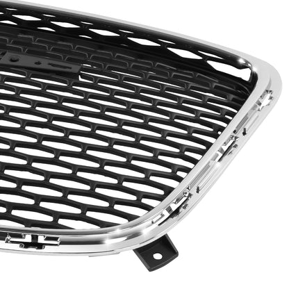 PARRILLA GRILLE - CR 300C 11-14/15-22/ GRILLE ASS'Y 15-22/ PAINTED BLACK/ W/CHROME FRAME (TYPE 1)//PARTS.NO,CH1200395//OEM NO,5SW16RXFAE