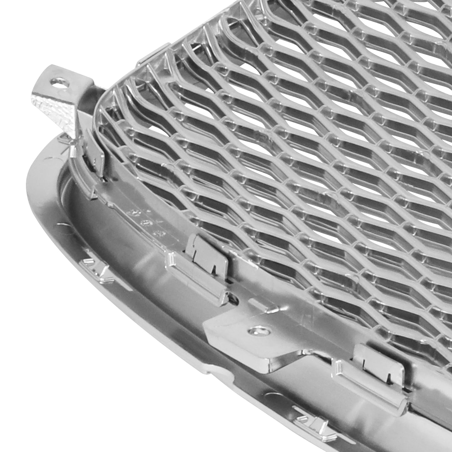 PARRILLA GRILLE - CR 300C 11-14/15-22/ GRILLE ASS'Y 15-22/ CHROME/BLACK/ W/CHROME FRAME/ (PLATINUM ACCENT)