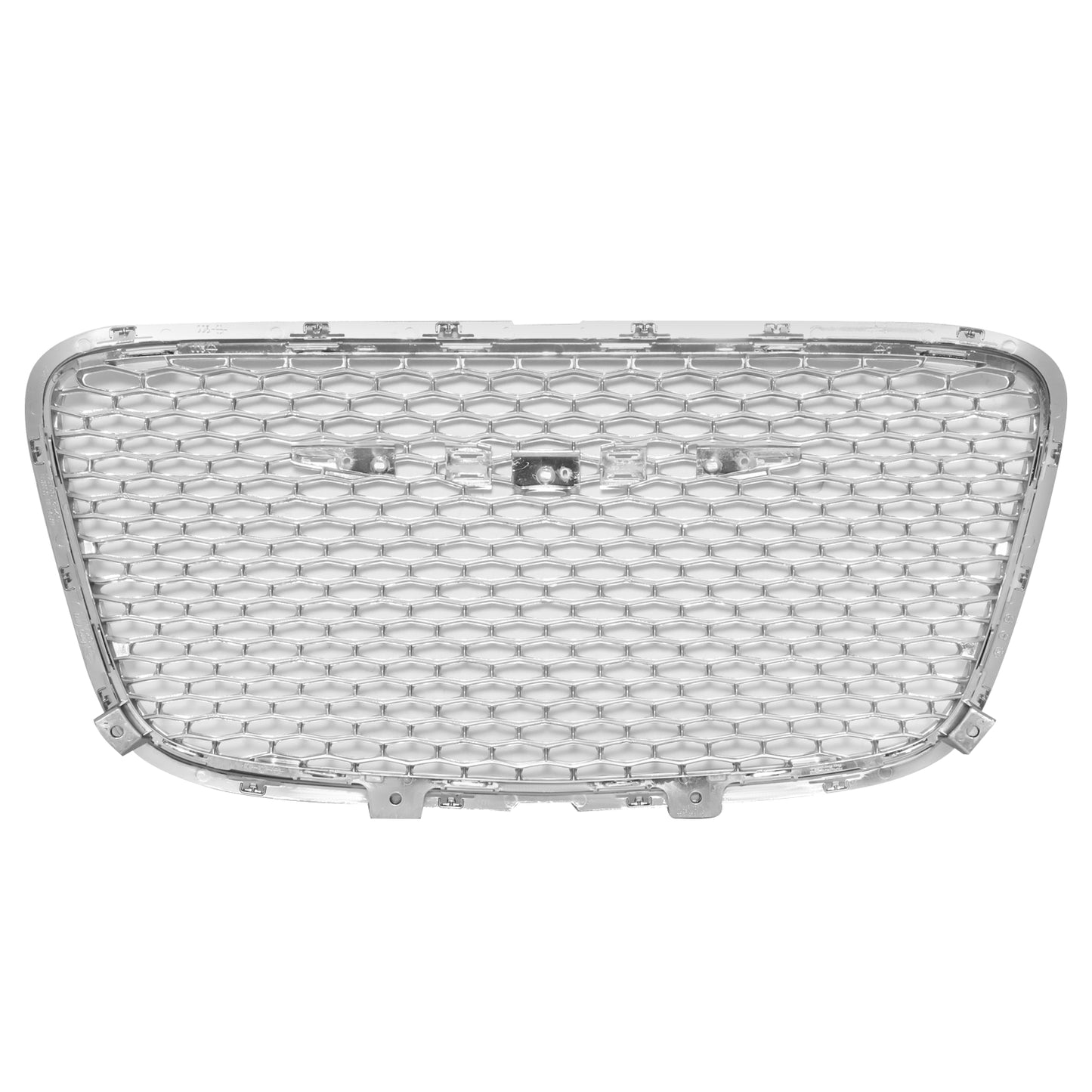 PARRILLA GRILLE - CR 300C 11-14/15-22/ GRILLE ASS'Y 15-22/ CHROME/BLACK/ W/CHROME FRAME/ (PLATINUM ACCENT)