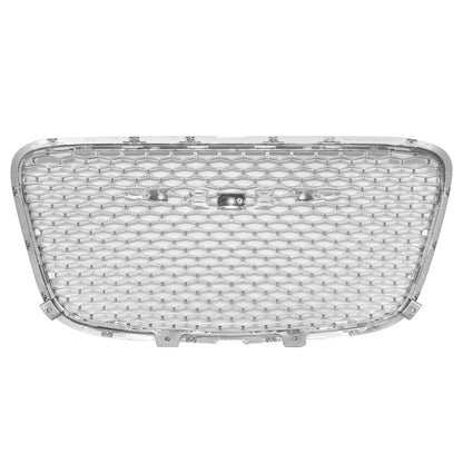 PARRILLA GRILLE - CR 300C 11-14/15-22/ GRILLE ASS'Y 15-22/ CHROME/BLACK/ W/CHROME FRAME/ (PLATINUM ACCENT)