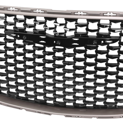 PARRILLA GRILLE - CR 300C 11-14/15-22/ GRILLE ASS'Y 15-22/ SILVER GRAY/ GLOSS BLACK (ALLOY)//PARTS.NO,CH1200397//OEM NO,6DF46DX8AB