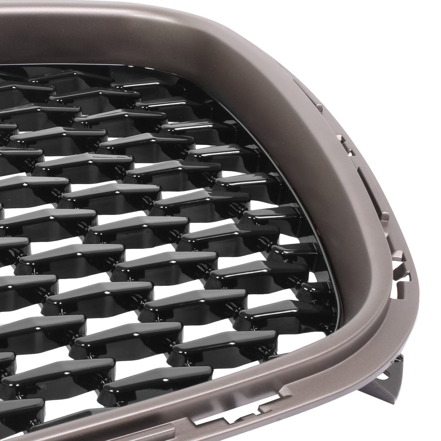 PARRILLA GRILLE - CR 300C 11-14/15-22/ GRILLE ASS'Y 15-22/ SILVER GRAY/ GLOSS BLACK (ALLOY)//PARTS.NO,CH1200397//OEM NO,6DF46DX8AB