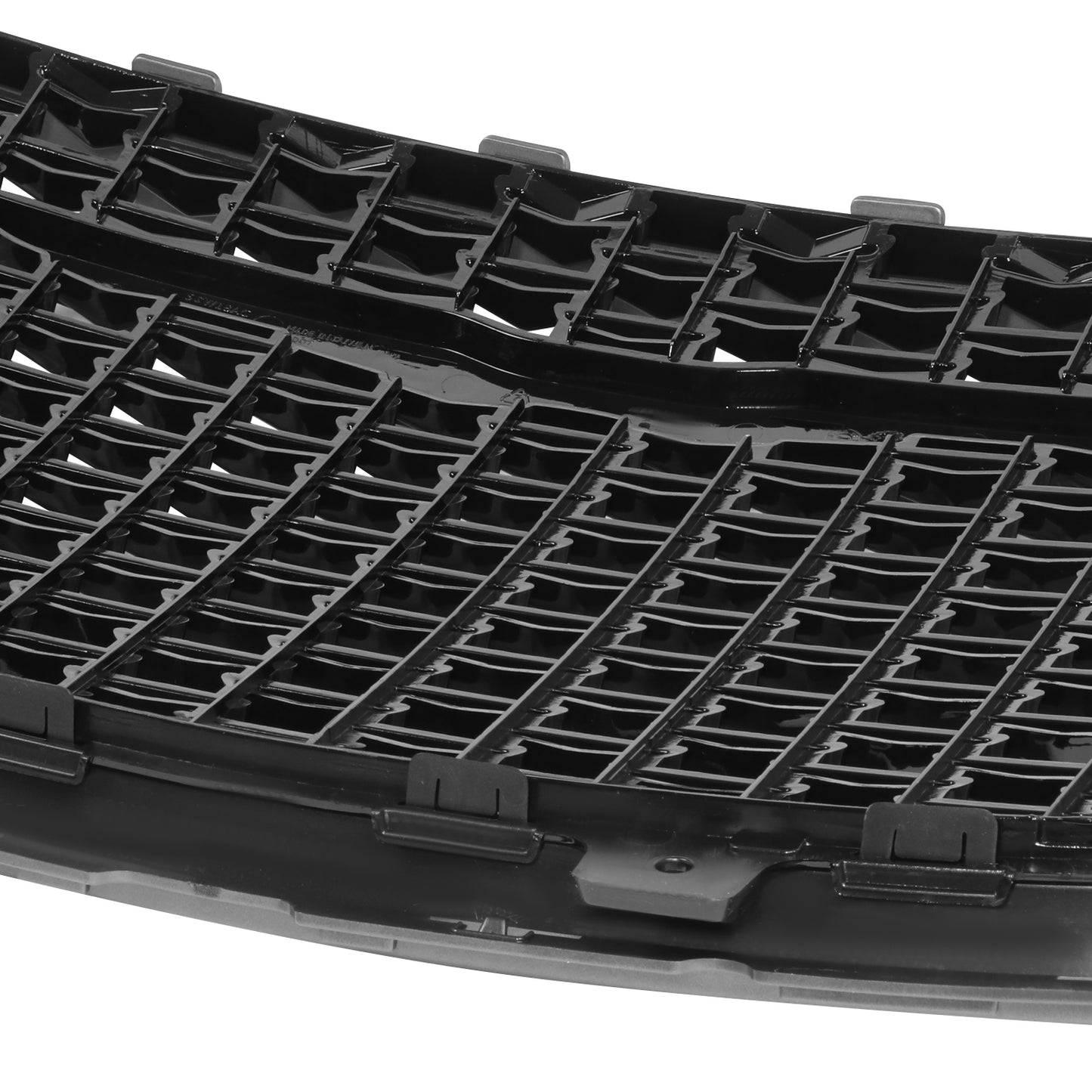 PARRILLA GRILLE - CR 300C 11-14/15-22/ GRILLE ASS'Y 15-22/ SILVER GRAY/ GLOSS BLACK (ALLOY)//PARTS.NO,CH1200397//OEM NO,6DF46DX8AB