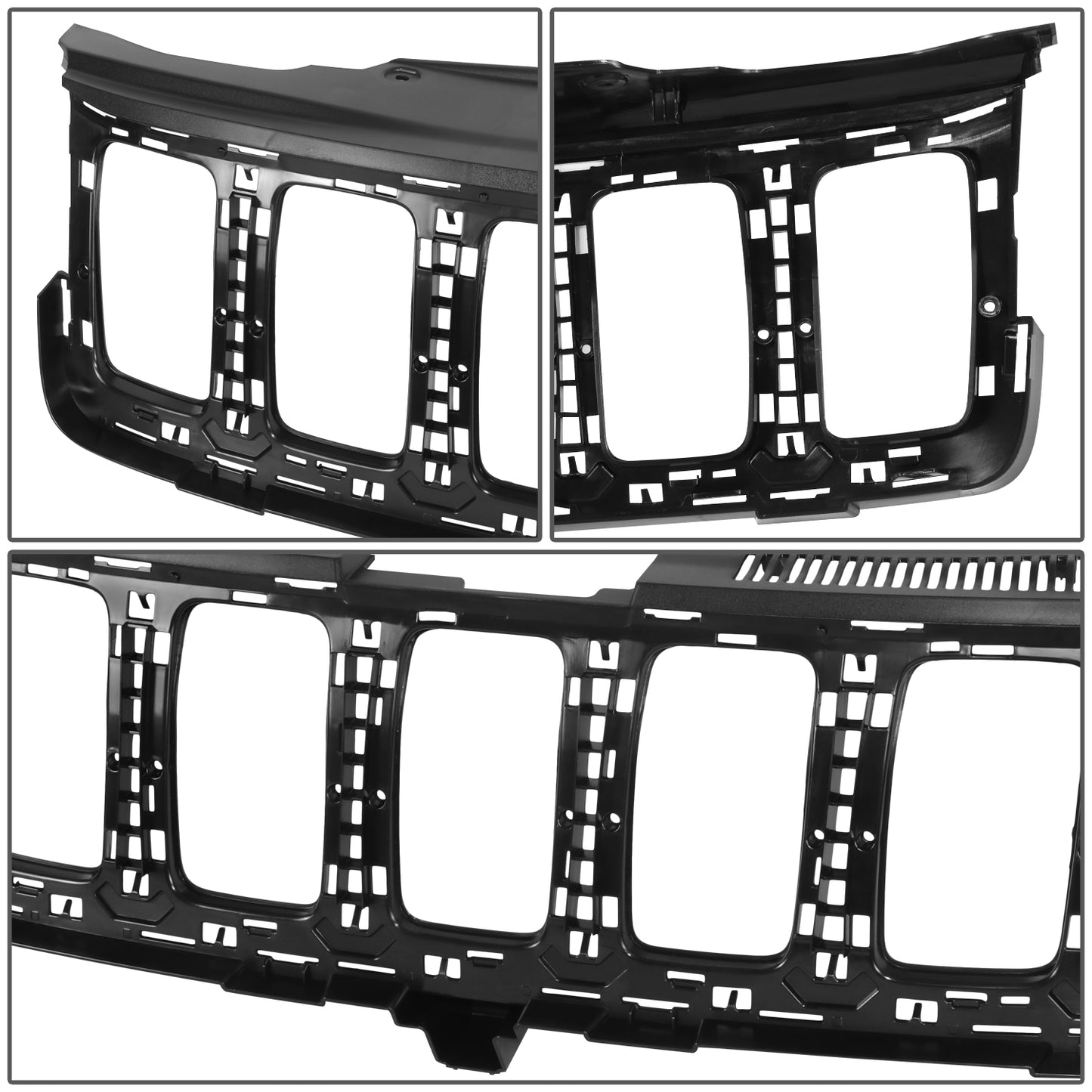 PARRILLA GRILLE - JP GRAND CHRKEE 14-16/17-21/ GRILLE ASS'Y 17-21/ W/TEXTURED BLACK/ (LIMITED/LAREDO)//PARTS.NO,CH1200401//OEM NO,68258419AB
