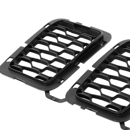 PARRILLA GRILLE - JP GRAND CHRKEE 14-16/17-21/ GRILLE ASS'Y 17-20/ INNER GRILLE SET/ W/TEXTURED BLACK/ (LIMITED/LAREDO)/(1SET=7PC)//PARTS.NO,CH1201111//OEM NO,68317863AA