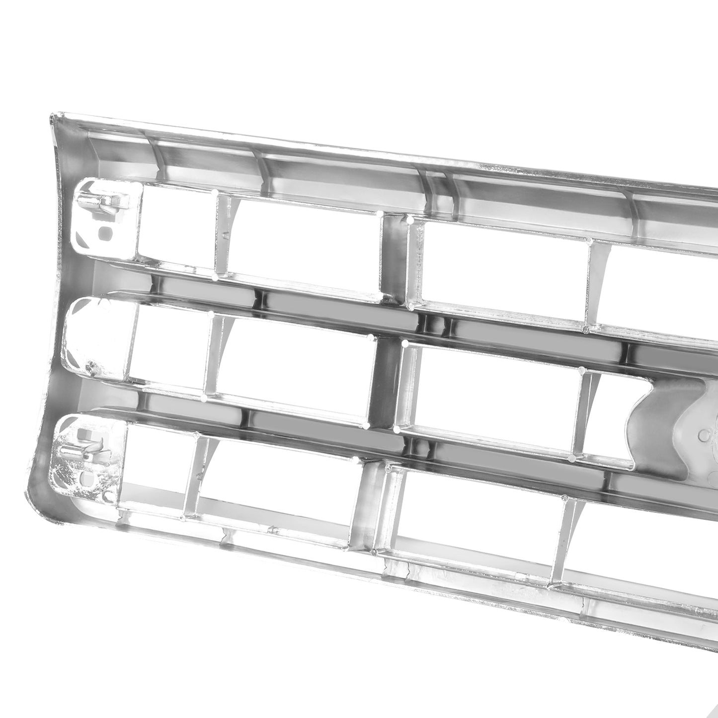 PARRILLA GRILLE - FD F150 P/U '87-'91/ GRILLE ASS'Y 87-88/ CHROME/ARGENT/ (W/O PLATE)//PARTS.NO,FO1200129//OEM NO,E7TZ8200B