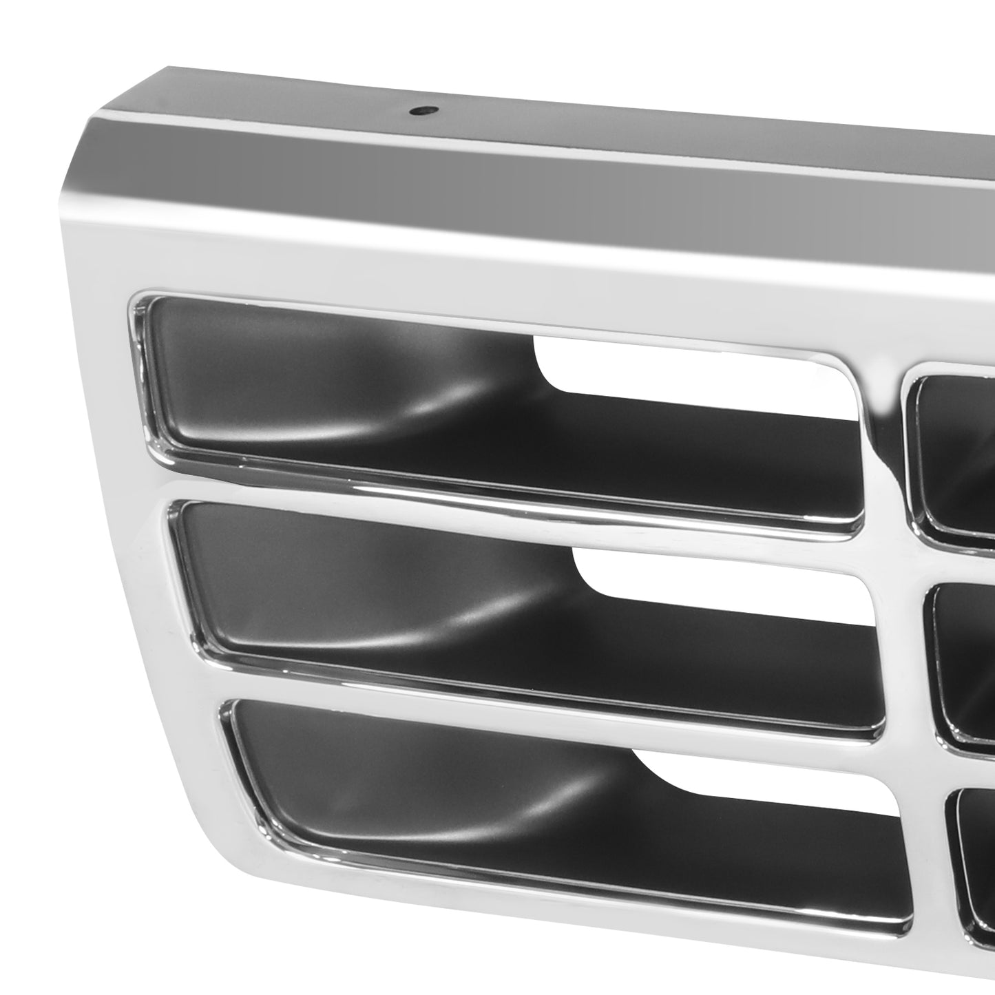 PARRILLA GRILLE - FD F150 P/U '92-'96/ GRILLE ASS'Y/ CHROME/BLACK//PARTS.NO,FO1200173//OEM NO,F4TZ8200A