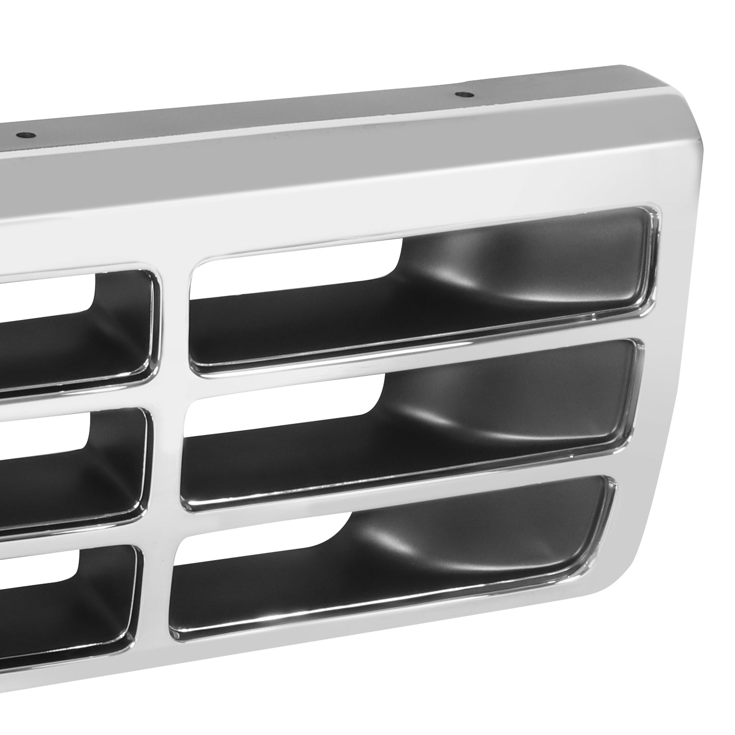 PARRILLA GRILLE - FD F150 P/U '92-'96/ GRILLE ASS'Y/ CHROME/BLACK//PARTS.NO,FO1200173//OEM NO,F4TZ8200A