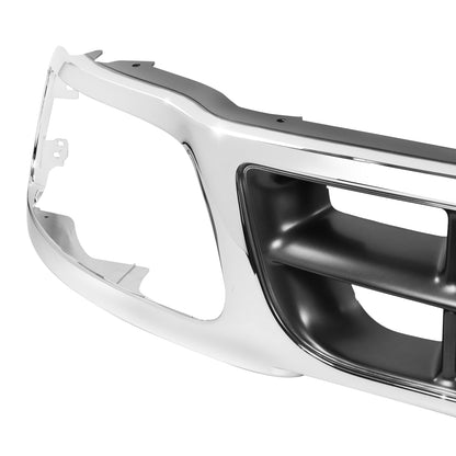 PARRILLA GRILLE - FD F150 P/U '97-'03/ GRILLE ASS'Y 97-98/ CHROME/ARGENT/ (2WD TYPE)//PARTS.NO,FO1200320//OEM NO,F85Z8200BAA