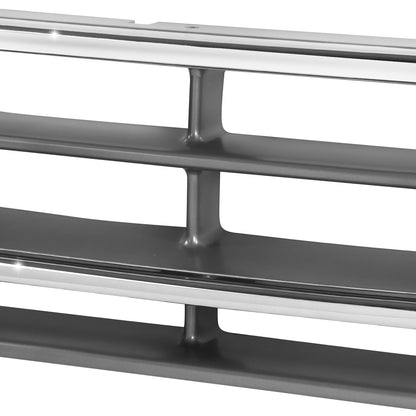 PARRILLA GRILLE - FD ECNOLNE VAN '92-'96/'97-'07/ GRILLE ASS'Y 97-02/ CHROME/GRAY/ (COMPOSITE HEAD LIGHT)//PARTS.NO,FO1200337//OEM NO,F8UZ8200AAA