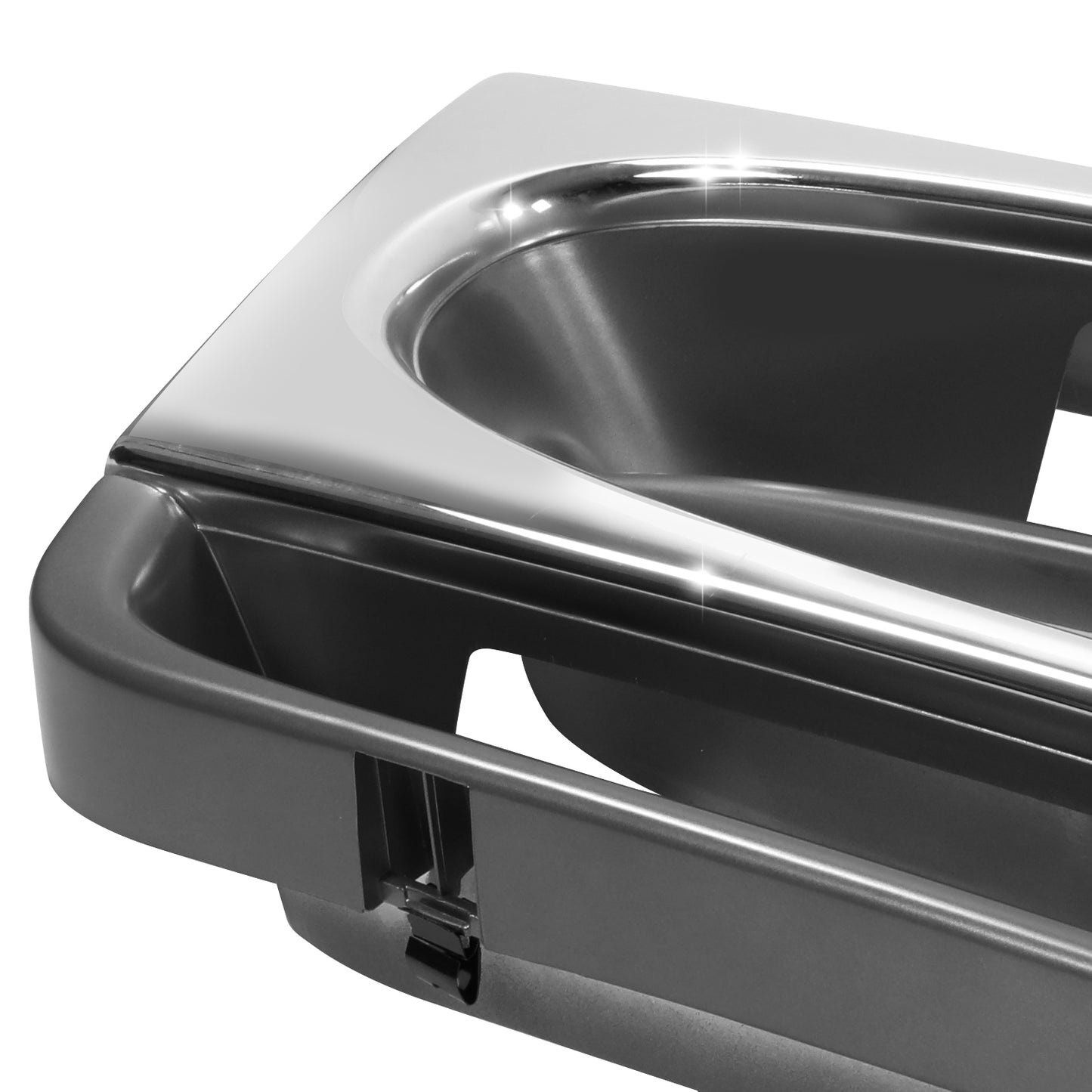 PARRILLA GRILLE - FD ECNOLNE VAN '92-'96/'97-'07/ GRILLE ASS'Y 97-02/ CHROME/GRAY/ (COMPOSITE HEAD LIGHT)//PARTS.NO,FO1200337//OEM NO,F8UZ8200AAA