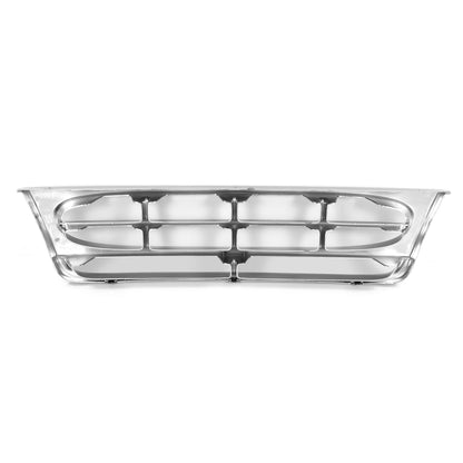 PARRILLA GRILLE - FD ECNOLNE VAN '92-'96/'97-'07/ GRILLE ASS'Y 97-02/ CHROME/GRAY/ (COMPOSITE HEAD LIGHT)//PARTS.NO,FO1200337//OEM NO,F8UZ8200AAA