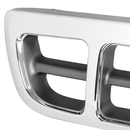 PARRILLA GRILLE - FD RANGR '98-'00/01-'03/04-05/ GRILLE ASS'Y 98-00/ CHROME/SILVER-GRAY/ (4WD/XLT)//PARTS.NO,FO1200341//OEM NO,F87Z8200KAA