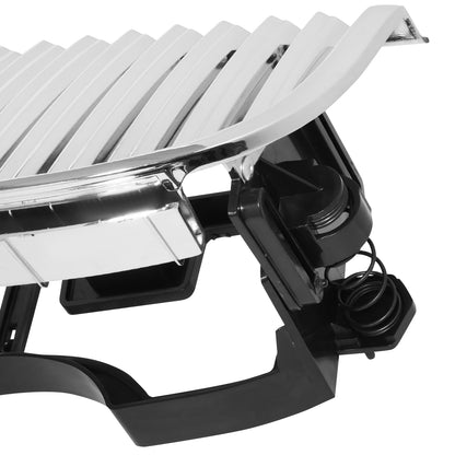 PARRILLA GRILLE - LN TWN CAR '98-'02/ GRILLE ASS'Y/ CHROME/BLACK/ (W/O STS)