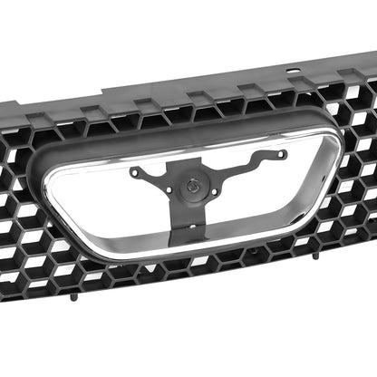 PARRILLA GRILLE - FD MSTNG 99-04/ GRILLE ASS'Y/ MAT-BLACK W/CHROME MLDG/ (GT/BASE)//PARTS.NO,FO1200357//OEM NO,XR3Z8200AA