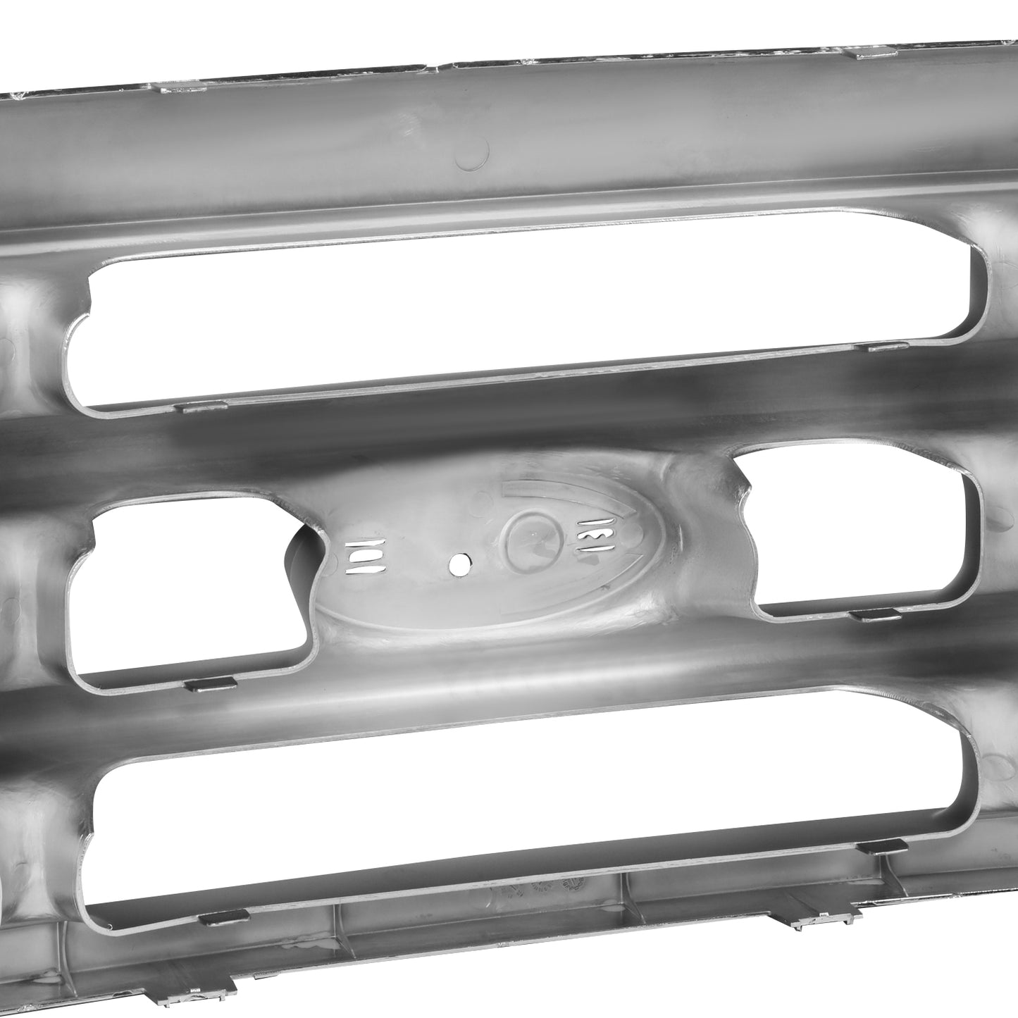 PARRILLA GRILLE - FD F350 '99-'04/EXCSON '00-'05/ GRILLE ASS'Y 99-04/ GRAY W/CHROME FRAME/ W/O KING RANCH//PARTS.NO,FO1200359//OEM NO,1C3Z8200BAA