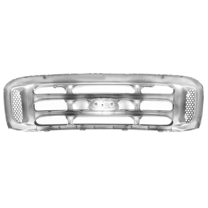 PARRILLA GRILLE - FD F350 '99-'04/EXCSON '00-'05/ GRILLE ASS'Y 99-04/ GRAY W/CHROME FRAME/ W/O KING RANCH//PARTS.NO,FO1200359//OEM NO,1C3Z8200BAA