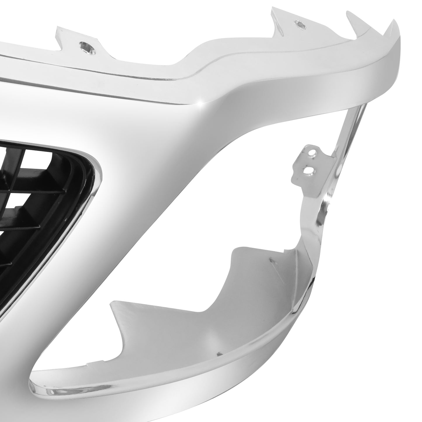 PARRILLA GRILLE - FD EXPDTION '97-'02/'03-'06/ GRILLE ASS'Y '99-02/ CHROME/DARK SILVER/ (XLT)//PARTS.NO,FO1200377//OEM NO,XL1Z8200AAA
