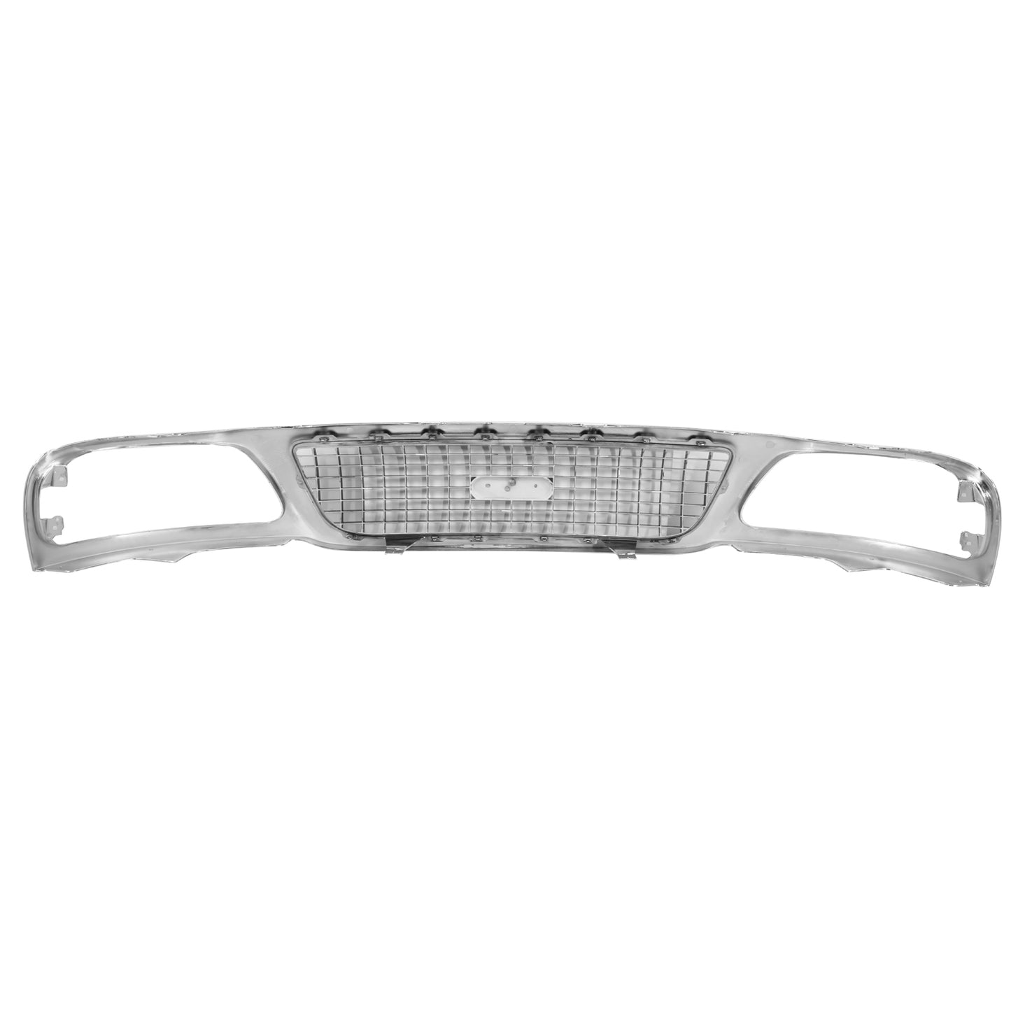 PARRILLA GRILLE - FD EXPDTION '97-'02/'03-'06/ GRILLE ASS'Y '99-02/ CHROME/DARK SILVER/ (XLT)//PARTS.NO,FO1200377//OEM NO,XL1Z8200AAA