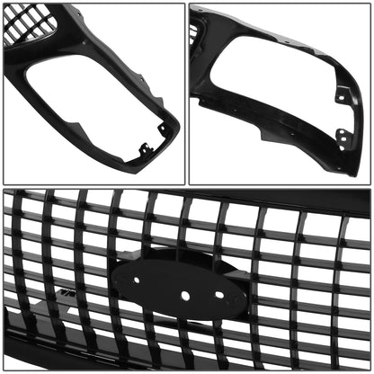 PARRILLA GRILLE - FD EXPDTION '97-'02/'03-'06/ GRILLE ASS'Y 99-02/ MATTE-BLACK (PTM)/ (EDDIE BEAUER)//PARTS.NO,FO1200378//OEM NO,XL1Z8200DAA