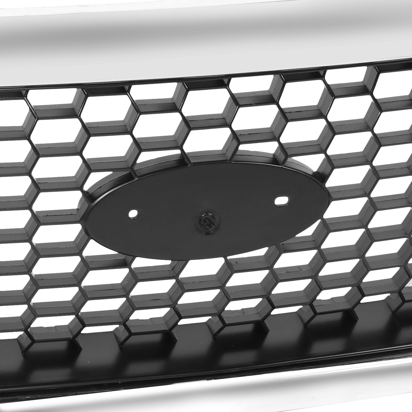PARRILLA GRILLE - FD F150 P/U '97-'03/ GRILLE ASS'Y 99-03/ MAT-BLACK W/CHROME FRAME/ (W/HONEYCOMB)(W/O STX)//PARTS.NO,FO1200404//OEM NO,3L3Z8200BB