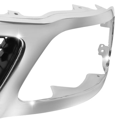 PARRILLA GRILLE - FD F150 P/U '97-'03/ GRILLE ASS'Y 99-03/ MAT-BLACK W/CHROME FRAME/ (W/HONEYCOMB)(W/O STX)//PARTS.NO,FO1200404//OEM NO,3L3Z8200BB