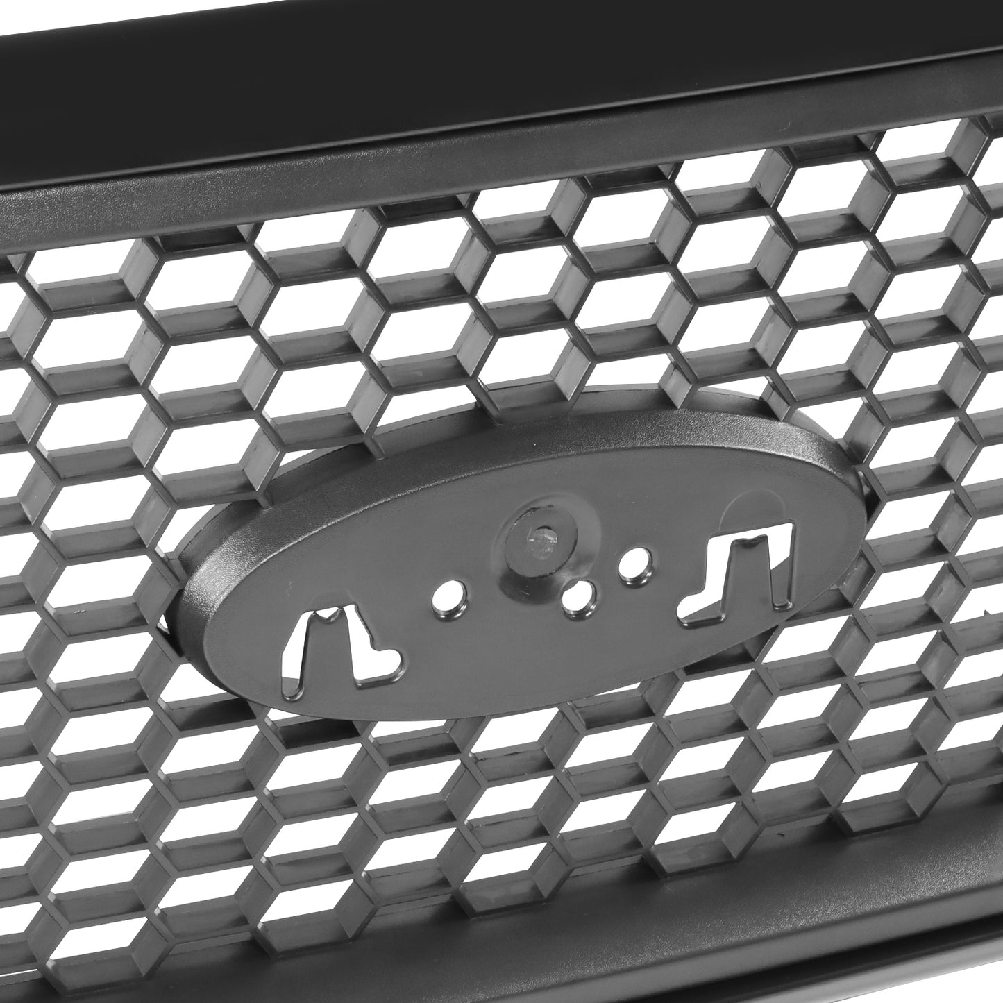 PARRILLA GRILLE - FD F150 P/U '04-'08/ GRILLE ASS'Y/ MAT-BLACK/ W/PRIMED BLACK FRAME (PTM)/ (W/HONEYCOMB DESIGN)/(LARLAT)//PARTS.NO,FO1200415//OEM NO,4L3Z8200CAPTM