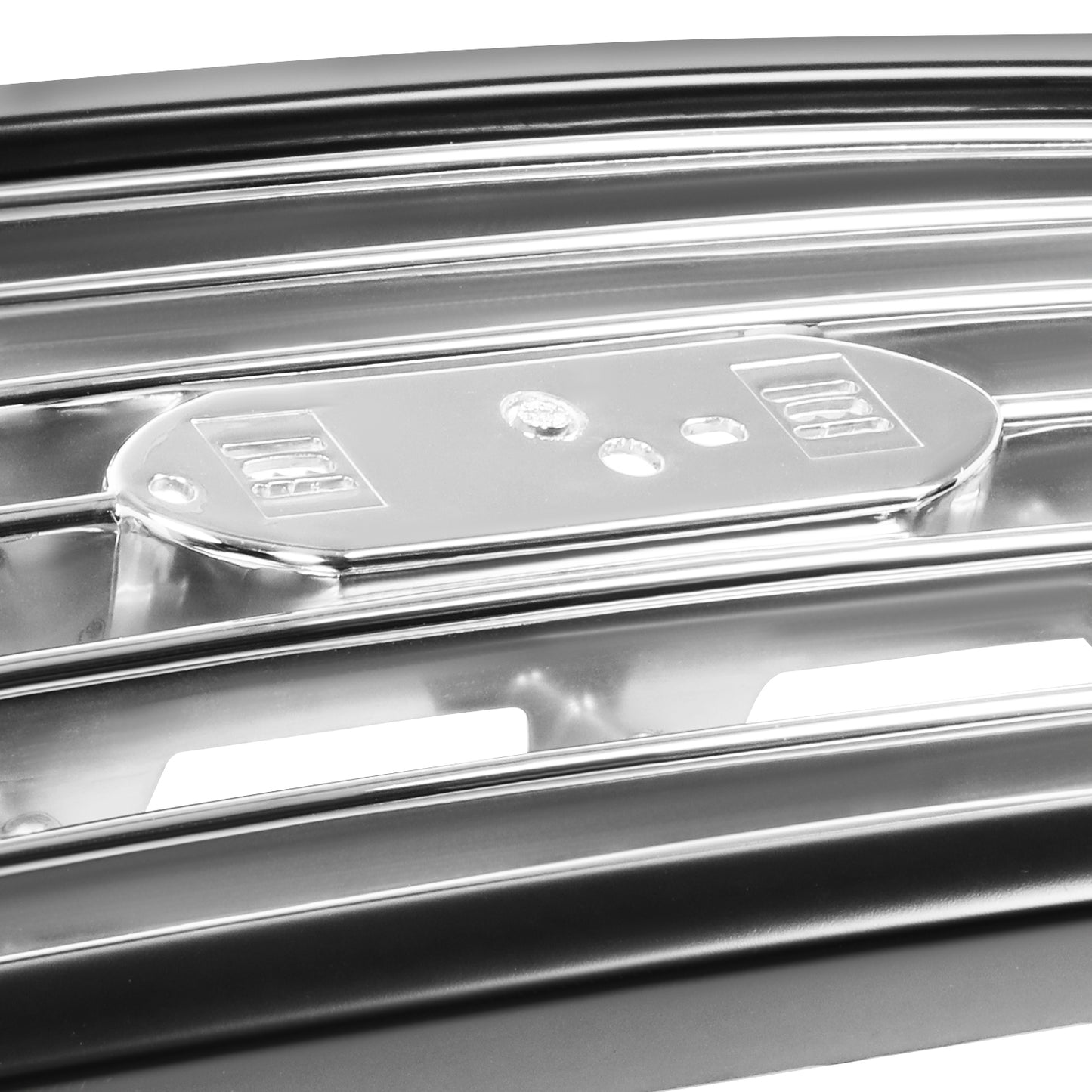 PARRILLA GRILLE - FD F150 P/U '97-'03/ GRILLE ASS'Y 99-04/ CHROME/BK/ W/O HONEY COMB//PARTS.NO,FO1200423//OEM NO,3L3Z8200AC