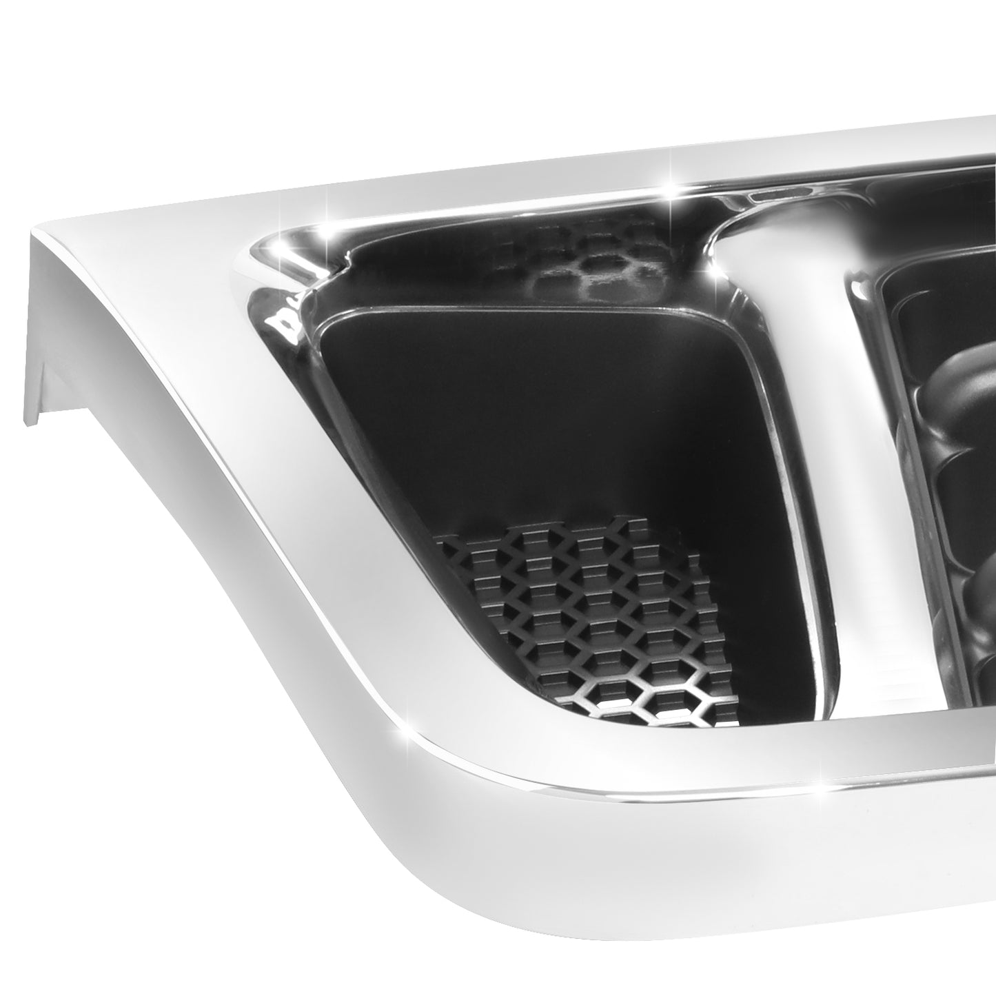 PARRILLA GRILLE - FD ECNOLNE VAN '92-'96/'97-'07/ GRILLE ASS'Y 03-07/ CHROME/SILVER GRAY/ (PLATINUM)//PARTS.NO,FO1200428//OEM NO,2C2Z8200AAD