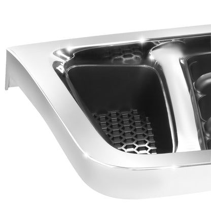 PARRILLA GRILLE - FD ECNOLNE VAN '92-'96/'97-'07/ GRILLE ASS'Y 03-07/ CHROME/SILVER GRAY/ (PLATINUM)//PARTS.NO,FO1200428//OEM NO,2C2Z8200AAD