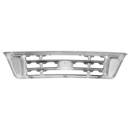 PARRILLA GRILLE - FD ECNOLNE VAN '92-'96/'97-'07/ GRILLE ASS'Y 03-07/ CHROME/SILVER GRAY/ (PLATINUM)//PARTS.NO,FO1200428//OEM NO,2C2Z8200AAD