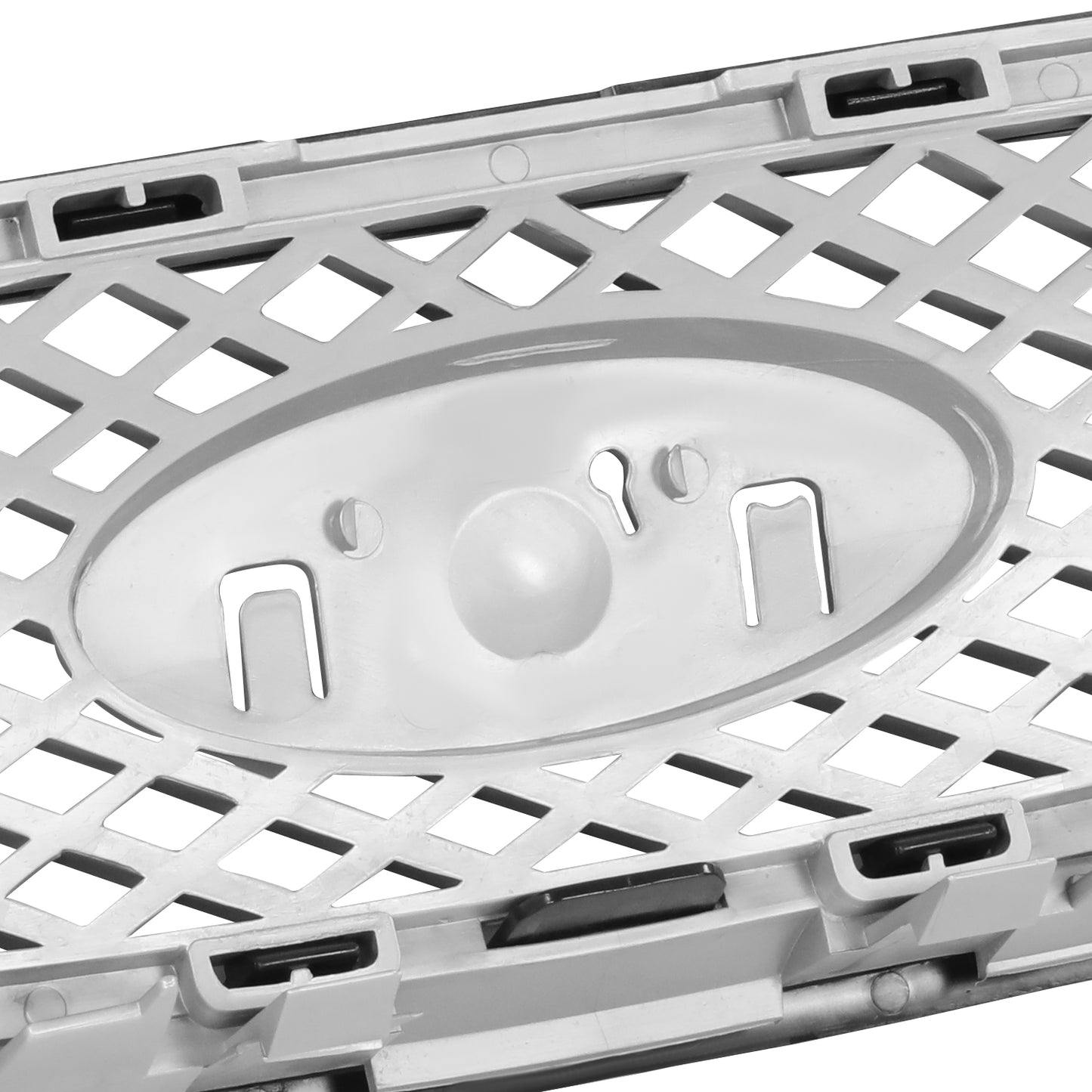 PARRILLA GRILLE - FD FOCS '05-'07(4DR)/ GRILLE ASS'Y/ SILVER/GRAY/ W/BLACK FRAME//PARTS.NO,FO1200432//OEM NO,5S4Z8200BAC